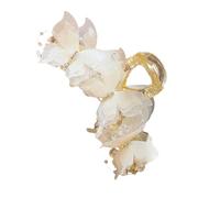 Acrylic Themed Hair Claw Secure Grip Hair Clip With Trendy Butterfly Decors Fashion Hair Accessory For Daily Styling Use