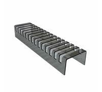 Acrylic Tile Display Rack - 14 Slot Organizer for Trade Shows, Exhibitions, Stores & Showrooms, Perfect for Large Format Tile Display