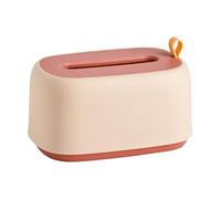 Acrylic Tissue Box Cover - Elegant White Pure Color Design for Home & Hotel - Stylish Desktop Tissue Holder for Living Room & Office Decor