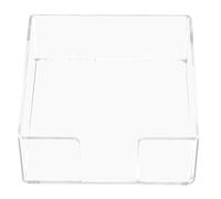 Acrylic Tissue Box Cover Round Napkin Holder for Hotel Restaurant | Minimalist Contemporary Design, Sturdy Acrylic Build, Smooth Edges, Table Decoration and Easy Storage for Dining Spaces