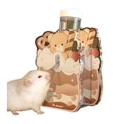 Acrylic Toy for Hamster Hamster Cage Hideaway House Pets Explore - Transparent House Hideaway Exquisite Guinea Pig Native American Toy Activity Play Toy with Cage