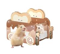 Acrylic Toys for Hamsters, Hamster Cage, Hiding Place for Pets on Exploration - Transparent House, Hiding Place, Exquisite Pigs, Indian Toys, Game Of A