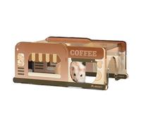 Acrylic Toys for Hamsters, Hamster Cage, Hiding Place for Pets on Exploration - Transparent House, Hiding Place, Exquisite Pigs, Indian Toys, Game Of A