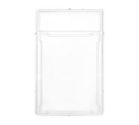 Acrylic Trading Card Protector - Clear Card Holder 13 x 8.5 cm, Sturdy Material | Game Card Storage Case with Striking Visibility, Suppor Organizer