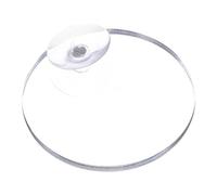 Acrylic Training Mirror with Suction Cup, Garden Ornament, Decorative Fish-Shaped Mirror for Exercise And Fitness, 5CM