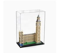 Acrylic Transparent Display Case for Lego 10253 Big Ben, London Model Dustproof Transparent Display Case Showcase( 18.8 * 9.8 * 24.8 inches) (Display Case Only) (2mm)