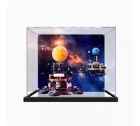 Acrylic Transparent Display Case for Lego 42179 Orbit of The Earth and Moon Model Dustproof Transparent Display Case Showcase （ 13.7 * 9.8 * 11.8 inches ）(Display Case Only) (3mm Mirror + Back Spray)