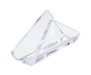 Acrylic Transparent Triangular Napkin Holder Ilsa Restaurant And Bar