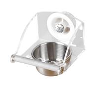Acrylic Transparents Bird Feeders Parakeets Cage Automatic Feeding Tool For Small And Media Parakeets Pet Essential
