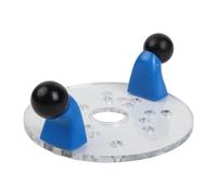 Acrylic Trimming Router Base Offering Quick Setup and Compatibility with Most Common Trim Routers on the Market