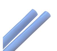 Acrylic Tube Round Plastic Pipe， 10pcs White Rods, 4/6/8inch Long Lucite Bar for Architectural Model Material, Porcelain Rod