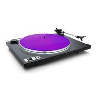 Acrylic Turntable Mat,11.75” Platter Slipmat for 12" Vinyl Record Players, Antistatic, Noise-Reducing Design for Enhanced Sound Quality and Tighter Bass, (Lit_Purple Slipmat)