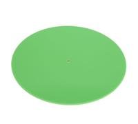 Acrylic Turntable Mat Acrylic Slipmat Acrylic Record Player Platter Mat 12 Inches Anti-Static Improves Sound Quality Tighter Bass with Shiny Effect for Record Players (Green)