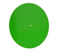 Acrylic Turntable Mat, Anti Static Turntable Mat Record Platter Slipmat for LP Records 12, Reduces Noise & Sounds From Static & Dust (Green)
