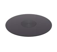 Acrylic Turntable Mat for Noise Reduction, Anti Static Black Platter Mat | Reduces Static and Crackling, Holds Records Steady, Absorbs Vibrations, Classic Black Finish