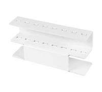 Acrylic Tweezers Display Stand with 8 Holes for Lash Tools | Desktop Organizer for Beauty Salon or Makeup Station, Stores Scissors and Nail Art Tools Neatly