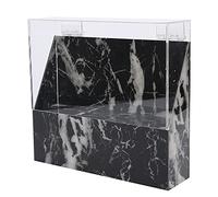 Acrylic Tweezers Holder 8 Holes Eyelashes Extension TWEAZER Display Rack Storage (Marbling Black)