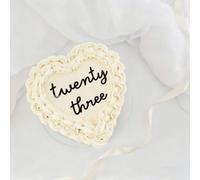 Acrylic Twenty Three Cake Topper,White Happy 33rd Birthday Cake Decoration for Women and Men,Dirty 33 Party Decorations for Wedding Anniversary Party