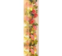 Acrylic Under Sink Pipe Hider, Cuttable Decorative Raceway Cover with U-Shape Design, Lamp & Flower Enclosure for Home, Office, Kitchen - 150cm (C/U-type)