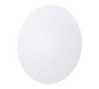 Acrylic Vinyl Record Mat 3mm White Turntable Accessory | 12-inch Platter Pad, One Piece, Protective Surface, Supports Clearer Audio Playback