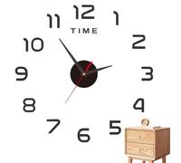 Acrylic Wall Clock Set Modern Abstract Art Display Decoration
