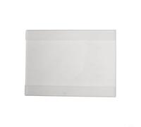 Acrylic Wall Mounted Frame with Tag Slot for Displaying Product Images and Descriptive Text in Commercial Applications (A5 horizontal style)