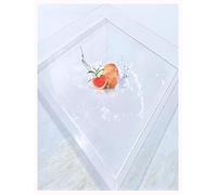 Acrylic Water Tank for Deep and Shallow Water Shooting, Transparent Water Tank, Multifunctional Storage Box for Advertising Shooting Props(40x20x15cm/16x8x6in)