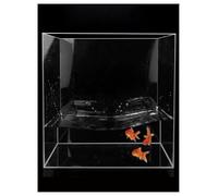 Acrylic Water Tank Shallow for Photography Acrylic Photo Sink/Floating Shooting Tray Props/Transparent Storage Box, Film Studio Tabletop Organizer(60x60x5cm/23.6x23.6x1.96in)