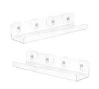 Acrylic Window Sill Extension Shelf Suction Cup Plant Stand For Balcony Pots Indoor Herbed Garden And Succulents Planter