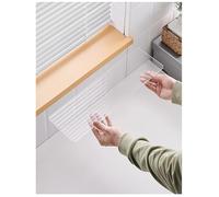 Acrylic Window Sill Shelf, Storage Organizer for Plants, 50x20cm, Double-Sided Adhesive for Easy Installation, Countertop Solution