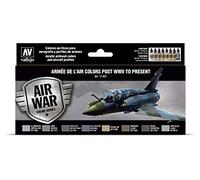 Vallejo VAL71627 Farb, Armee l, ab 1945 AV Model Air Set-Arm e de l'Air Colors (Post WWII)