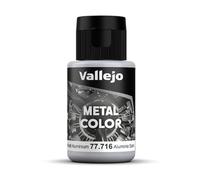 Acrylicos Vallejo 32 ml "Semi Matte Aluminium" Metal Color
