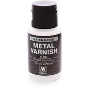 Acrylicos Vallejo 32 mlGloss Metal Varnish Metal Colour