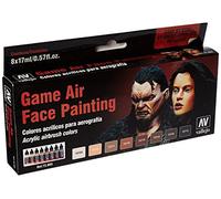 Acrylicos Vallejo "Face Painting" Game Air,17 ml (Pack of 8)
