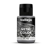 Acrylicos Vallejo VJ77702 "Duraluminium" Metal Color, Silver, 32 ml