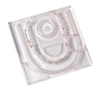 Acrylics Beading Board for Professional and Necklace Creation Beading Workstation Practical Beadwork Platform Measured Crafting Board