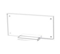Acrylics Currency Display Holder Bill Holder Clear Acrylic Paper Money Display Case Currency Ticket Protector 7.28x3.5'' Dollar Bill Frame