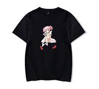 acsefire Anime Puella Magi Madoka Magica T-Shirt Kaname Madoka Manga Print T-Shirt Summer Fashion Round Neck Short Sleeve