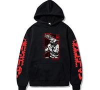 acsefire Chainsaw Man Hoodie Denji Top Pochita Pullover Chainsaw Denji Hoodie Casual Streetwear Chainsaw Man Friends Pullover