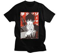 acsefire Chainsaw Man Tee Denji T-Shirts Power T-Shirts Chainsaw Man Denji Power AKI Hayakawa Sweatshirt Casual Harajuku Pullover for Men Women Teens