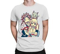 acsefire Fairy Tail Personalized Print T-Shirt Harajuku Sports Style Top Unisex
