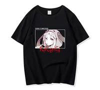 acsefire Kakegurui T-Shirts Top Runa Yomozuki T-Shirts Compulsive Gambler Casual Streetwear Pullover for Men Women Teens