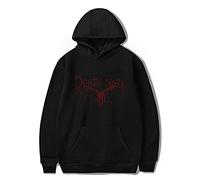 acsefire Popular Japanese Anime Death Note Hoodie Anime Sweatshirt Loose and Comfortable Pullover with Large Pockets