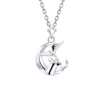 acsewater Anime Magic Kaito Necklace Kuroba Kaito Opening Adjustable Ring Ins Conan Pendant Necklace Ring Anime Fan Gift