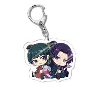 acsewater Anime The Apothecary Diaries Keychain Maomao Jinshi Acrylic Keyring strap Figure Hanging Accessories Backpack Ornament Collections