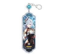 acsewater Cartoon Game Genshin Impact Keychain Lynette Lyney Furina Wriothesley Key Chain Acrylic Figure Navia Wanderer Keyring