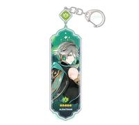 acsewater Cartoon Game Genshin Impact Keychain Lynette Lyney Furina Wriothesley Key Chain Acrylic Figure Navia Wanderer Keyring