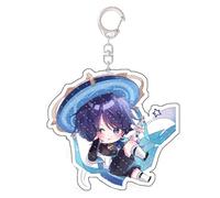 acsewater Genshin Impact Keychain Anime Printed Acrylic Riser Book Bag Hanging Keychain Anime Fan Keychain Scaramouche,Nahida Keychain...