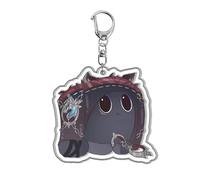 acsewater Genshin Impact Keychain Kaveh Pendant Neuvillette Keychain Kamisato Ayato Ornament Zhongli Key Ring