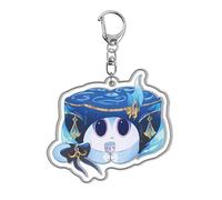 acsewater Genshin Impact Keychain Kaveh Pendant Neuvillette Keychain Kamisato Ayato Ornament Zhongli Key Ring